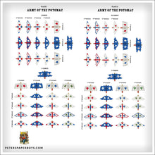 Load image into Gallery viewer, A.C.W. Union Armies Flags 18mm Free Download