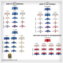Load image into Gallery viewer, A.C.W. Union Armies Flags 18mm Free Download