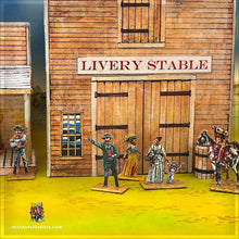 Load image into Gallery viewer, American Frontier 'Folding' Town 28mm