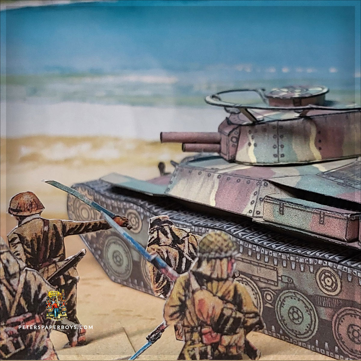WW2 Banzai! The Chi-Ha Type 97 Medium Tank – Peter's Paperboys