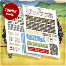 Load image into Gallery viewer, Franco-Prussian War Prussian & German Flags 10, 18, and 28mm