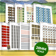 Load image into Gallery viewer, Franco-Prussian War Prussian & German Flags 10, 18, and 28mm