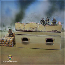 Load image into Gallery viewer, WW2 Bunker & Maschinengewehr MG42 On Lafette Stativ