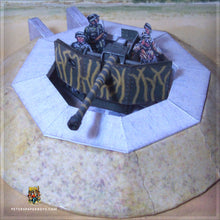 Load image into Gallery viewer, WW2 Gun Emplacement, Cannon & Crew