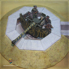 Load image into Gallery viewer, WW2 Gun Emplacement, Cannon & Crew