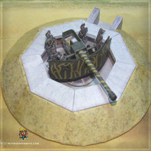 Load image into Gallery viewer, WW2 Gun Emplacement, Cannon & Crew