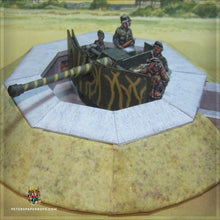Load image into Gallery viewer, WW2 Gun Emplacement, Cannon & Crew