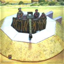 Load image into Gallery viewer, WW2 Gun Emplacement, Cannon & Crew