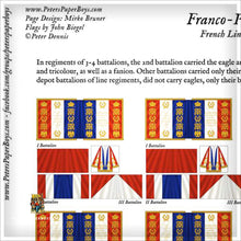 Load image into Gallery viewer, Franco-Prussian War French Flags 10, 18, and 28mm