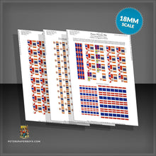 Load image into Gallery viewer, Franco-Prussian War French Flags 10, 18, and 28mm