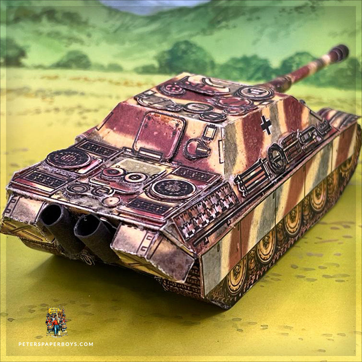 WW2 Jagdpanther 28mm – Peter's Paperboys