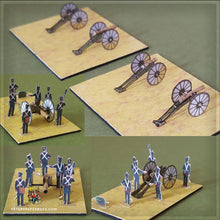 Load image into Gallery viewer, NapFlat Napoleonic NapFlat Easy Cannon 10mm