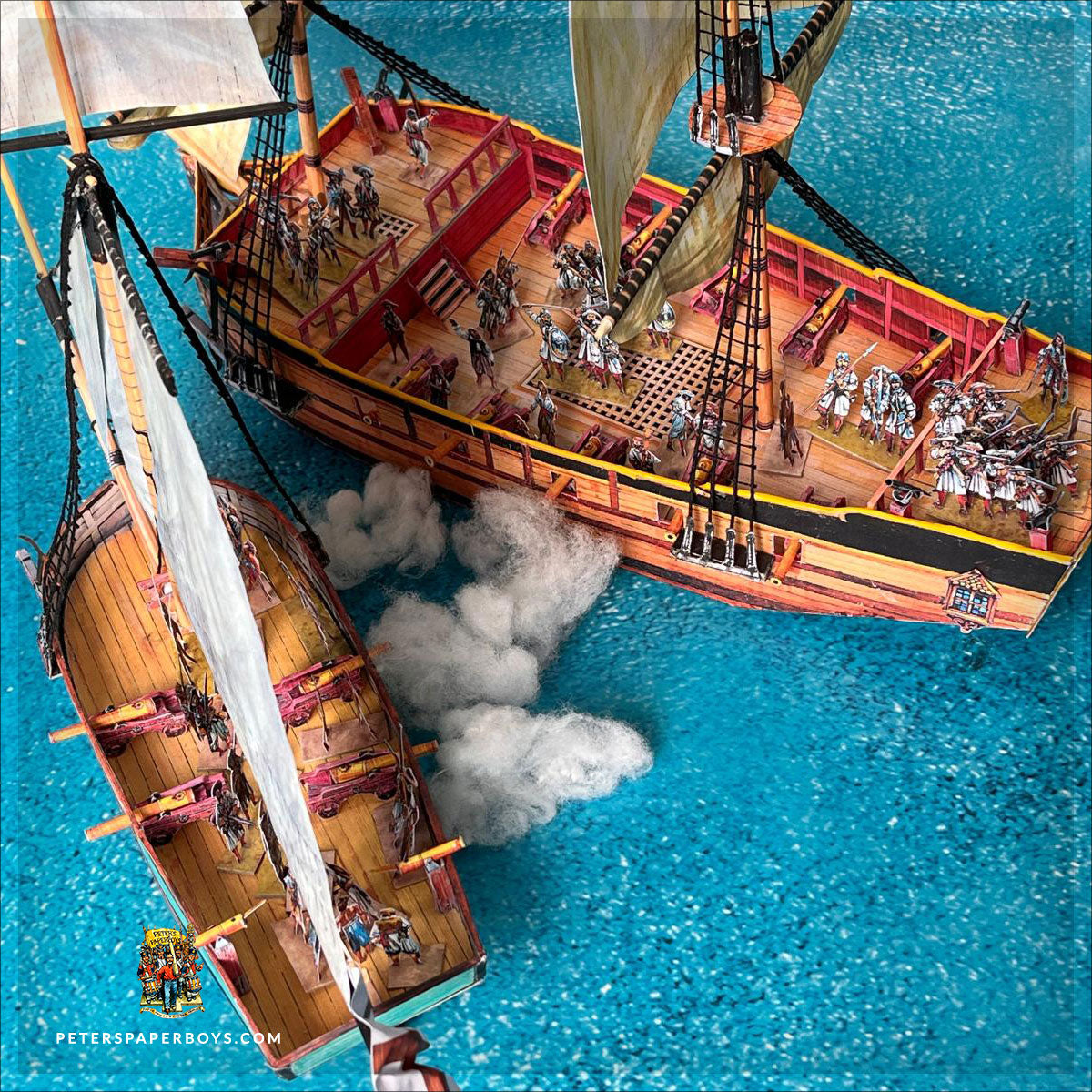 Ship 1680s The Brig – Peter's Paperboys