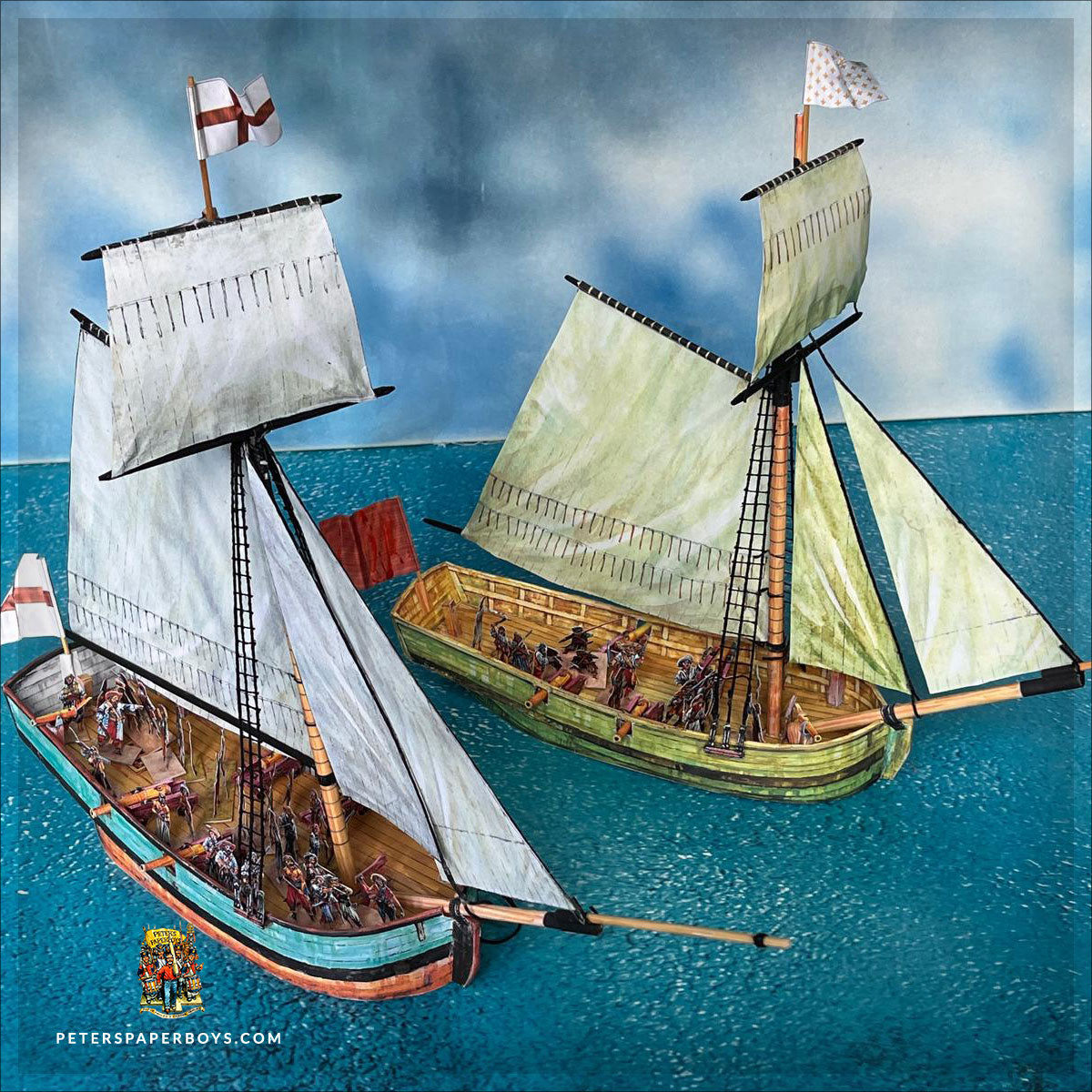 Sloop Rig 1760 Ship 1680s The Sloop – Peter's Paperboys