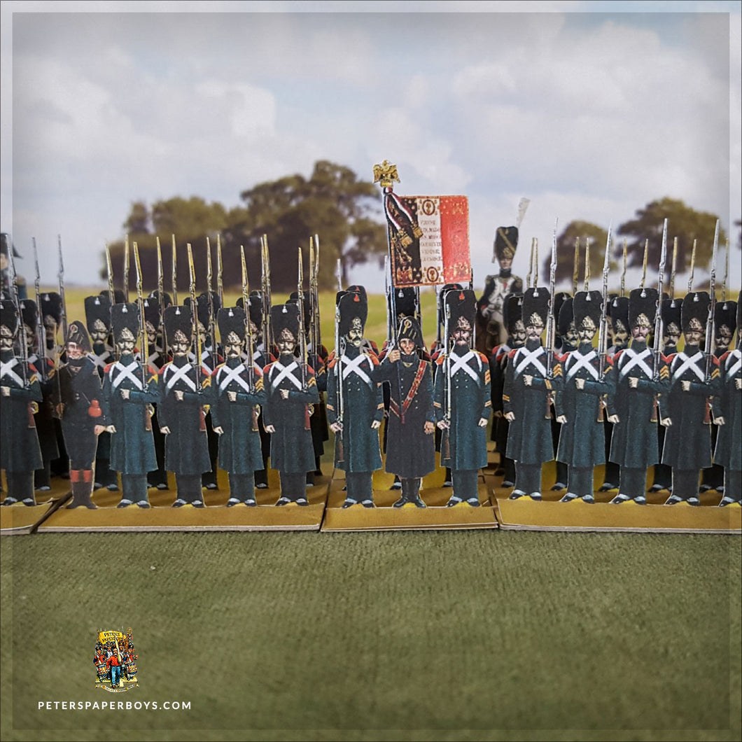 NapFlat France: Grenadiers of the Guard: 1st Battalion 1st Regiment, 1815