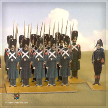 Load image into Gallery viewer, NapFlat France: Grenadiers of the Guard: 2/1st Regiment, 2nd &amp; 3rd Regiments, 1815