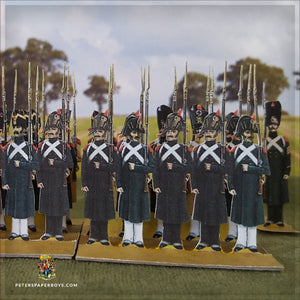 NapFlat France: Grenadiers of the Guard: 4th Regiment, 1815