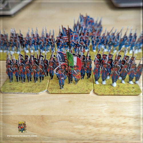 A.C.W. Union Infantry Garibaldi Guard 18mm - Free Download