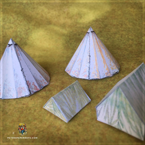 A.C.W. Tents - Terrain for 18mm