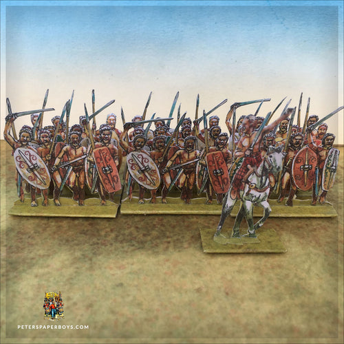 Gallic Naked Gaesati  Mercenary Infantry