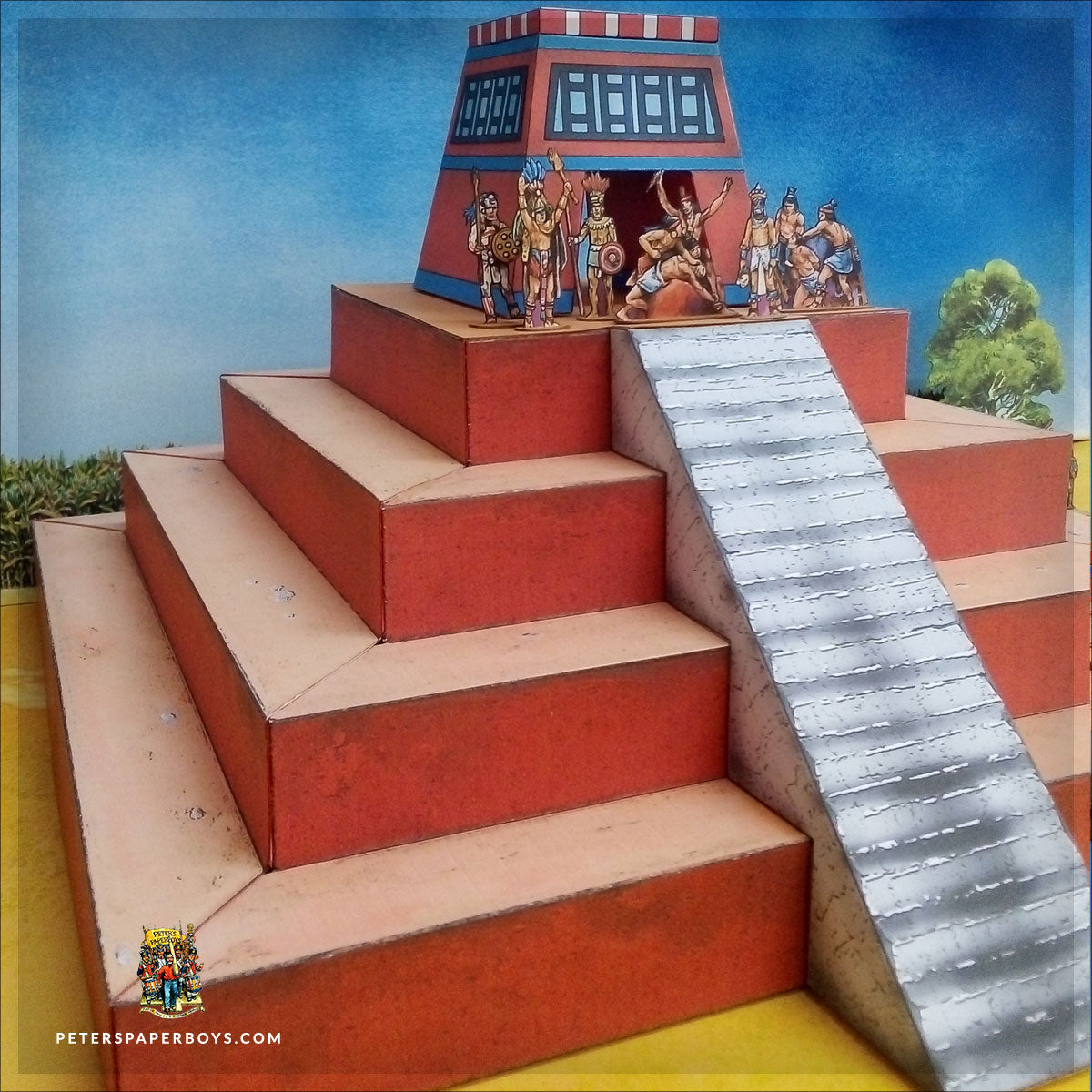Aztecs Pyramid – Peter's Paperboys