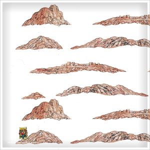 Backdrop Desert or Table Edge Strips