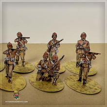 Load image into Gallery viewer, Colonial British Infantry Skirmishers Khaki 28mm