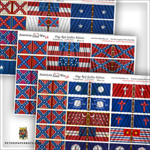 Load image into Gallery viewer, A.C.W. 28mm Confederate Flags &quot;Rick Scollins&quot; Edition by Mirko Bruner - Free Download