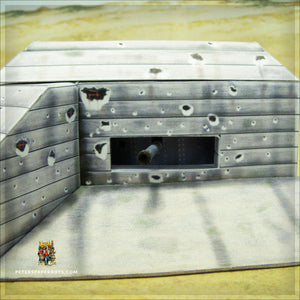 WW2 Regelbau 667 Kleinstschartenstand and 5cm KwK 39 L/60