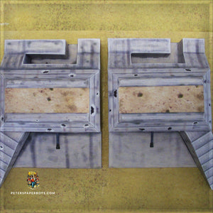 WW2 Regelbau 667 Kleinstschartenstand and 5cm KwK 39 L/60