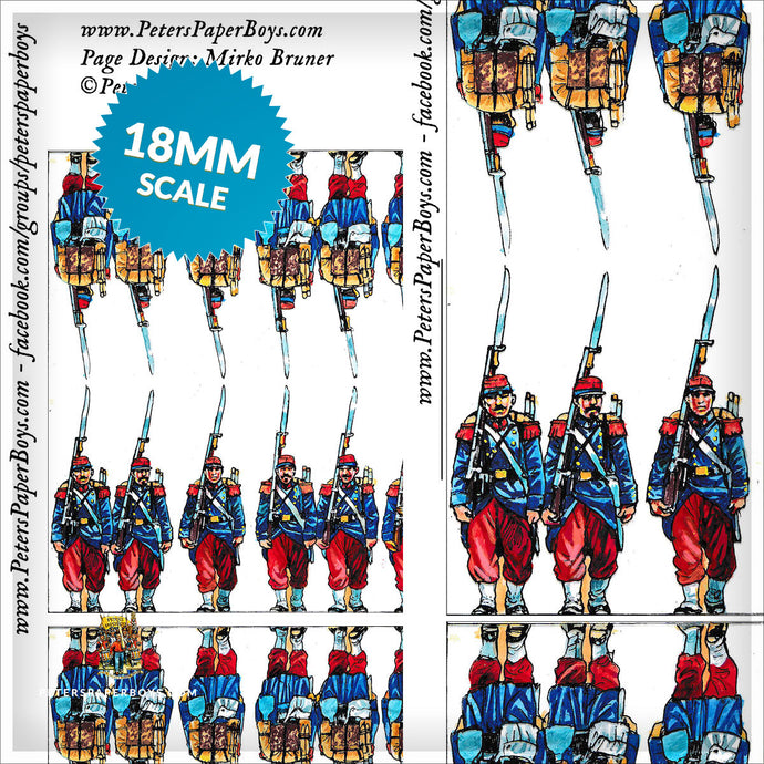 Franco-Prussian War 18mm French Imperial Army
