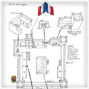 Colonial French Foreign Legion Fort