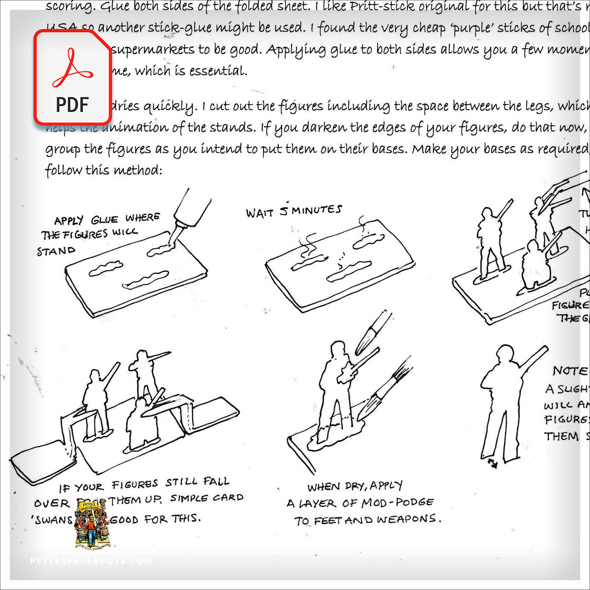 Making Paper Armies - New Style – Peter's Paperboys
