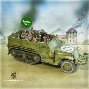 WW2 Half-Track M3A1