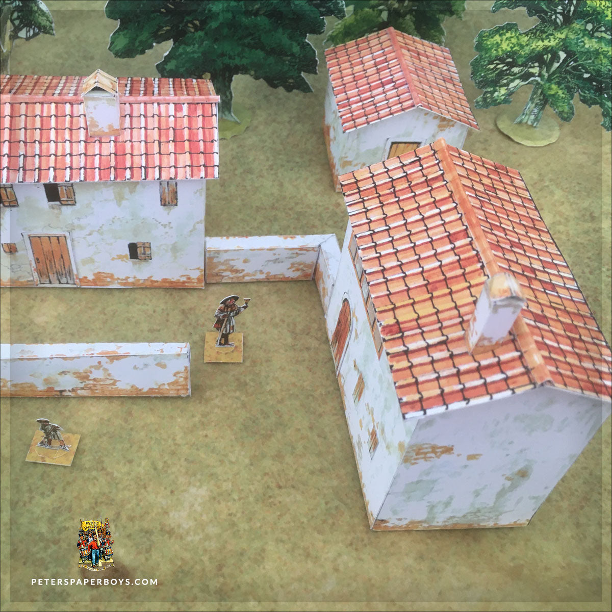 Italian Village Buildings – Peter's Paperboys