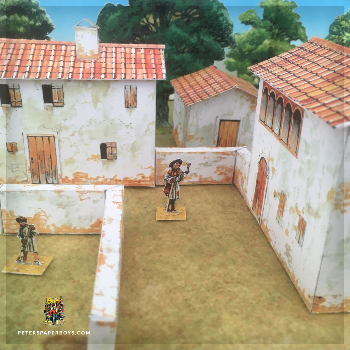 Italian Village Buildings – Peter's Paperboys