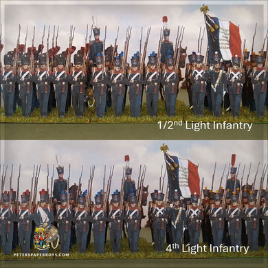 NapFlat France: Light Infantry 1815