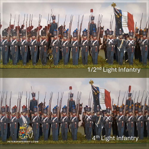 NapFlat France: Light Infantry 1815