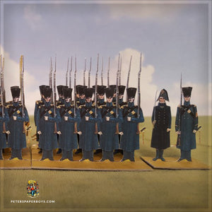 NapFlat  France: Marins (Sailors) of the Guard, 1815