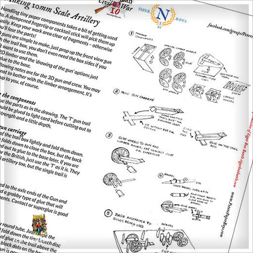 Artillery Notes Making Of - 10mm -  Free download