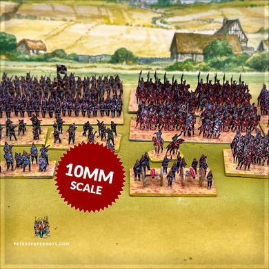 Franco-Prussian War 10mm Prussian and German Army