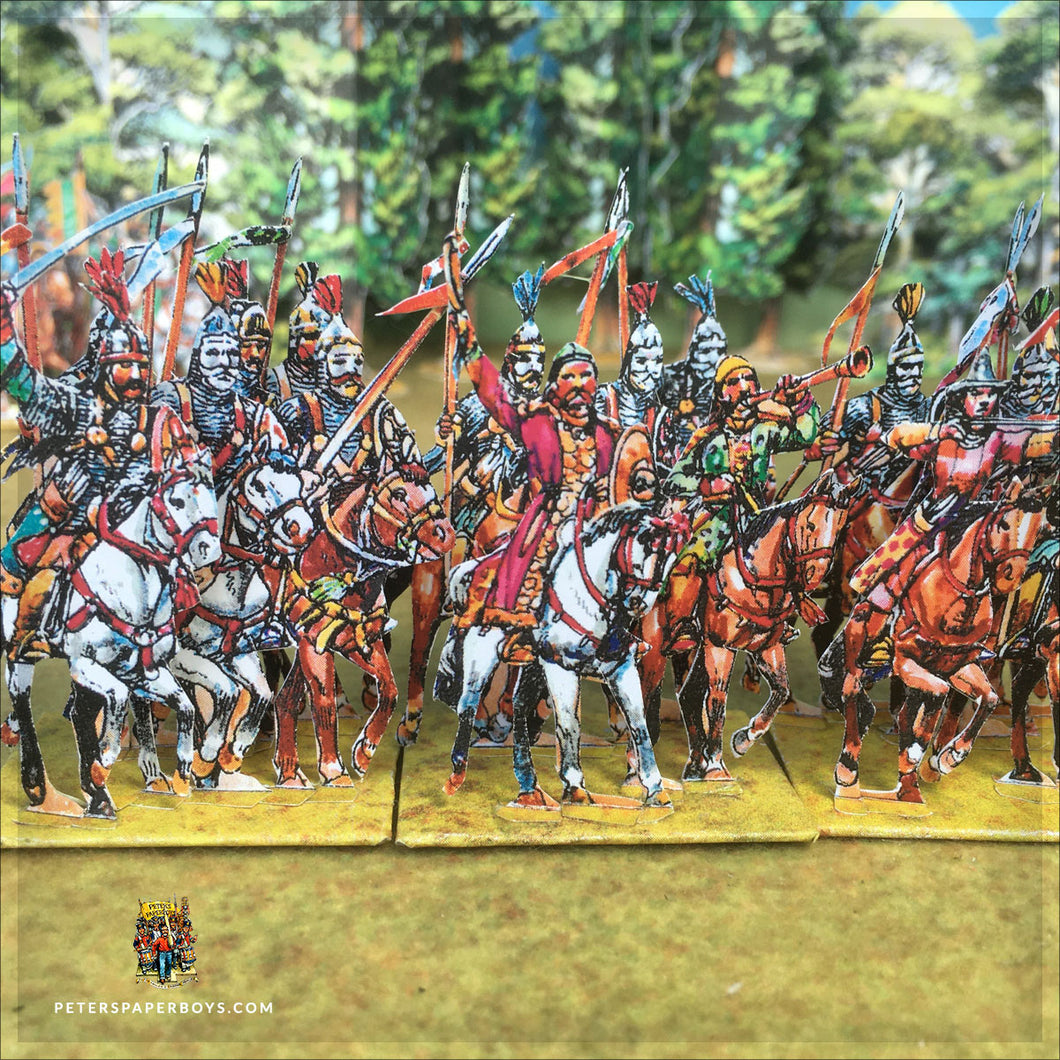 RUS Humans Mongol Extras and Allies 28mm