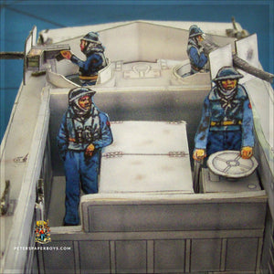 WW2 Royal Navy Higgins Boat LCVP