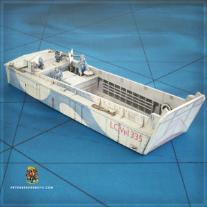 WW2 Royal Navy Higgins Boat LCVP