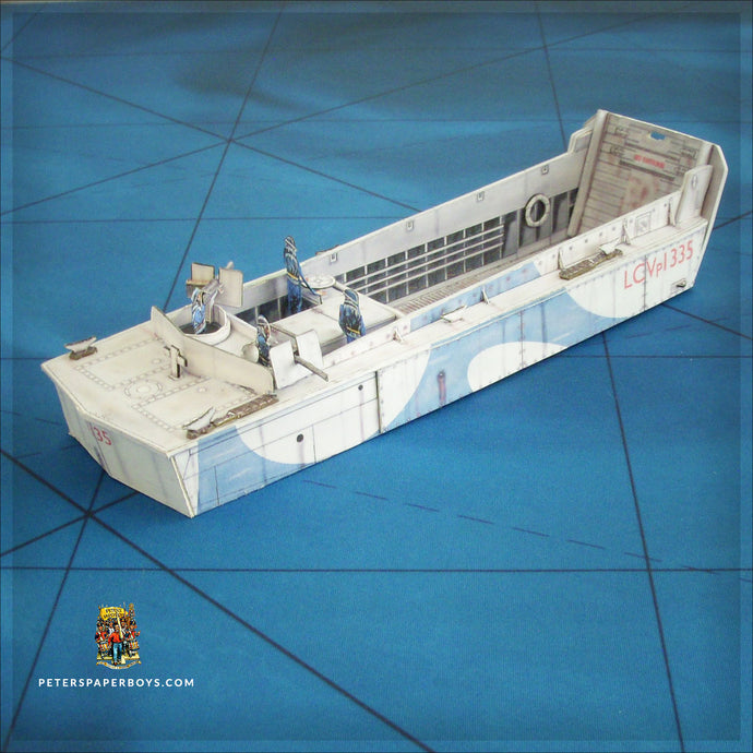 WW2 Royal Navy Higgins Boat LCVP