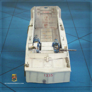 WW2 Royal Navy Higgins Boat LCVP