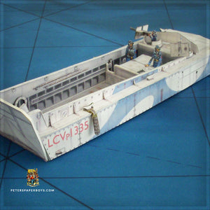 WW2 Royal Navy Higgins Boat LCVP