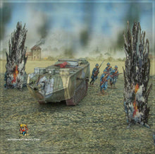 Load image into Gallery viewer, WW1 Trench Fever Tank SAINT CHAMOND Early