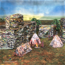 Load image into Gallery viewer, Stone Age - Weathered Stone Outcrops