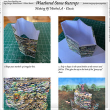 Load image into Gallery viewer, Weathered Stone Outcrops - How to Sheets - Free Download!